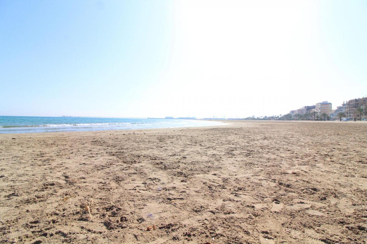 Global Properties, Apartamento En Primera Linea, Playa Sagunto Buitenkant foto